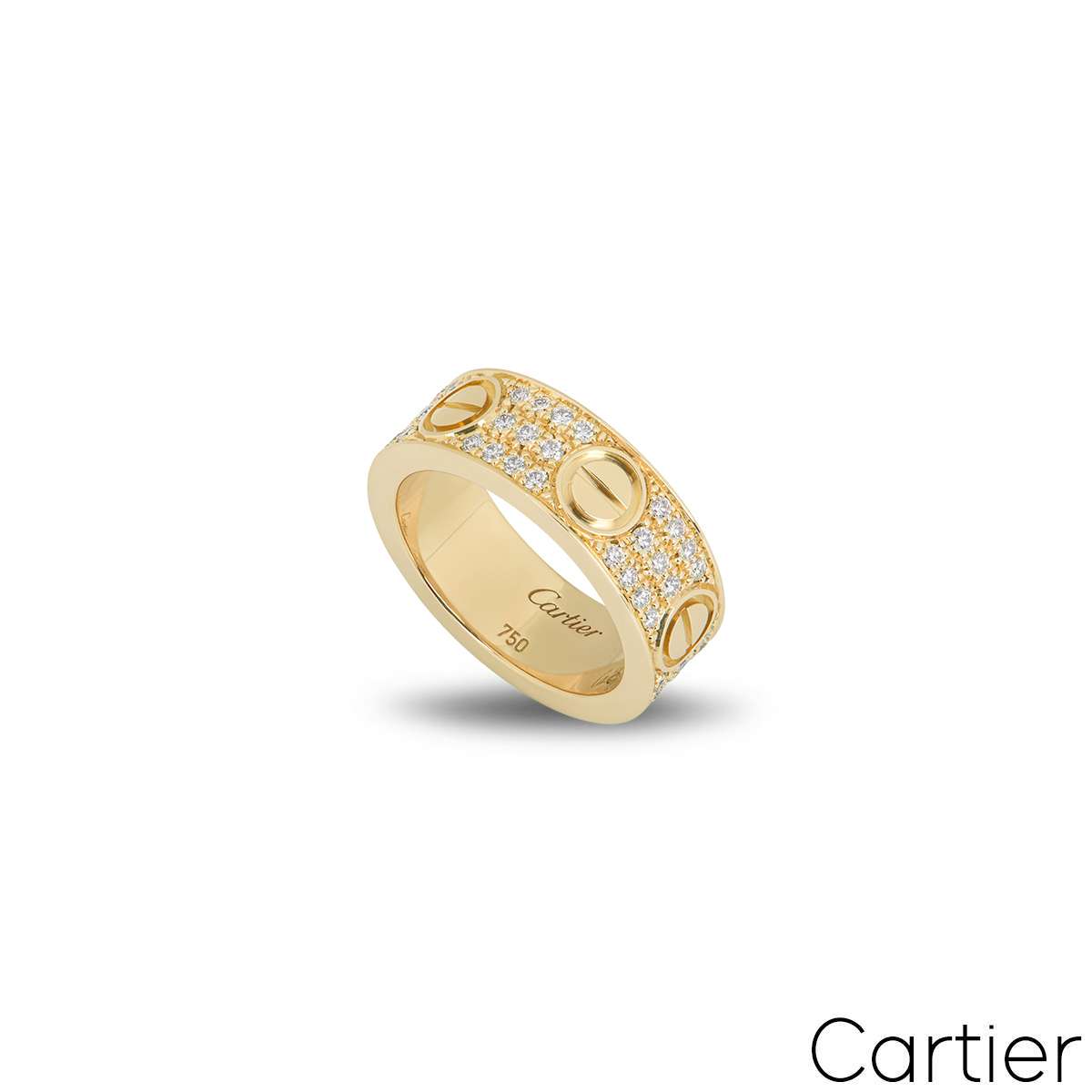 Women Ring 22K Yellow Gold : Model RSHDR5723 | Women rings, Cartier love  bracelet, Square stone